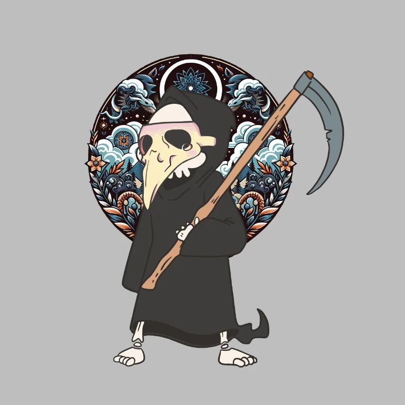 Halloween Sensenmann Tod Mittelalter