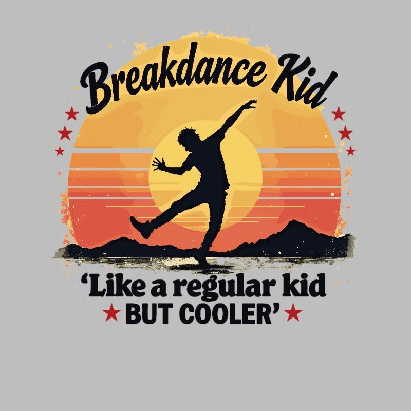 Breakdance Retro Design – Cool Outfit for Dancers
