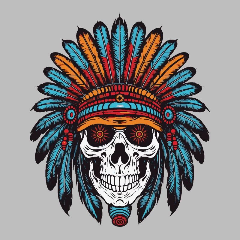 Crâne de chef indien Apache