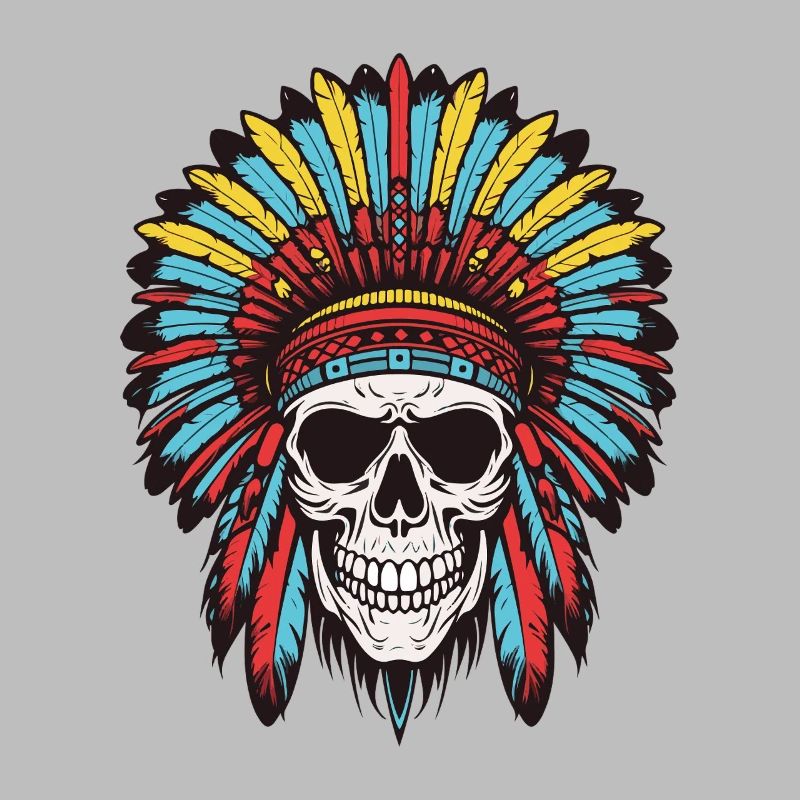 Crâne de chef indien Apache