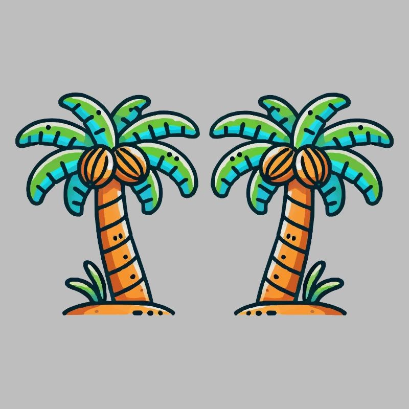 Palm trees