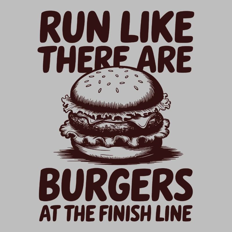 Courir comme un marathonien, burger à l’arrivée