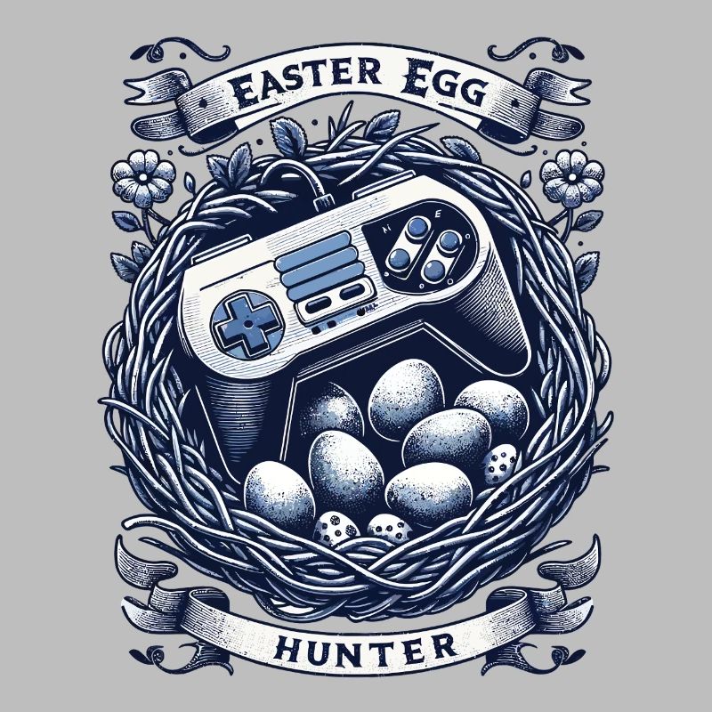 Manette rétro de jeu Easter Egg Hunter