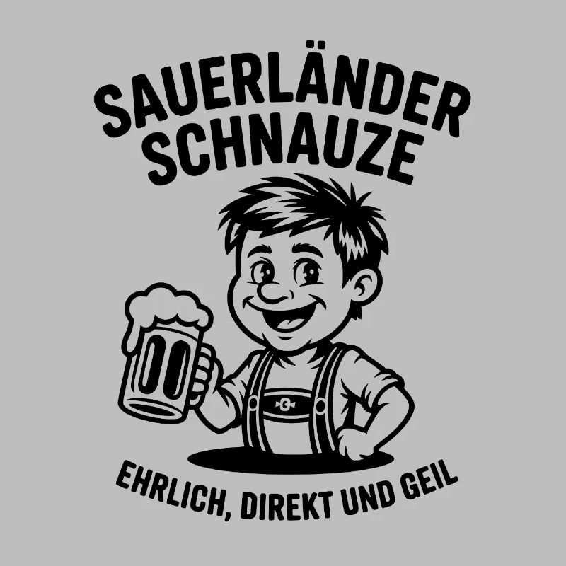 Sauerländer museau honnête, direct et corné