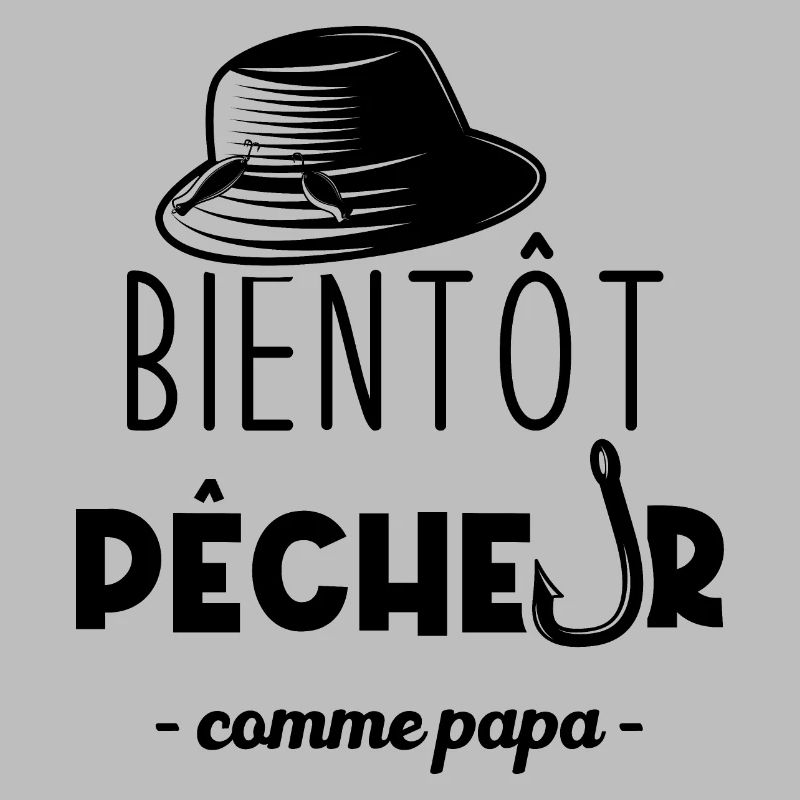 Bientôt pêcheur comme papa