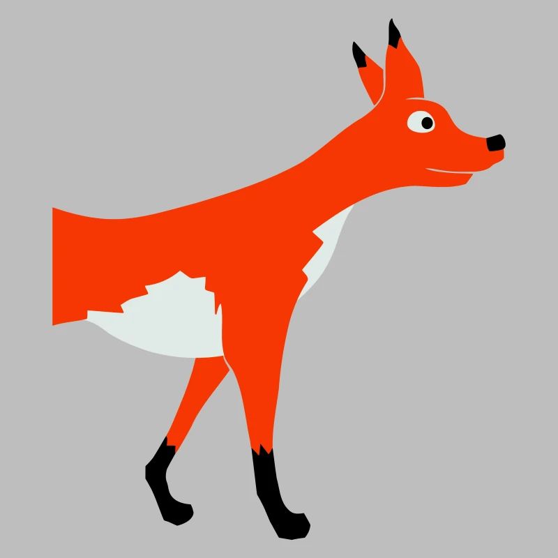 Half Fox Front Front Half Front Cool