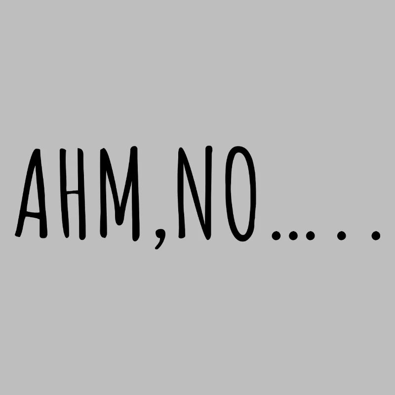 Ahm no humour