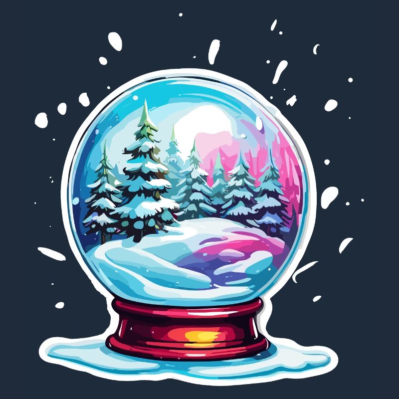 Snow Globe / Winter Magic / Snow / Souvenir