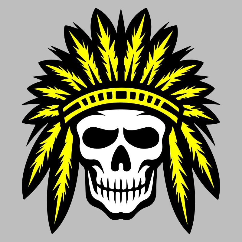 Apache Indian Chief Skull