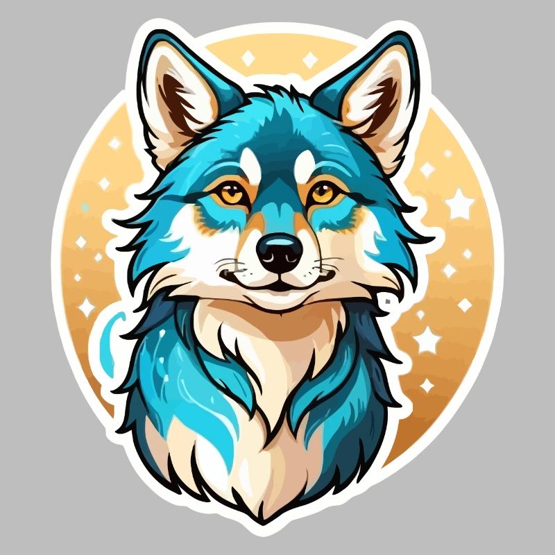 Wolf Fantasy Illustration