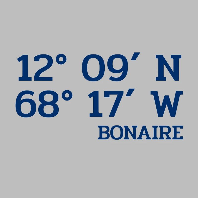 Bonaire Coordinates - Coordinates - Caribbean