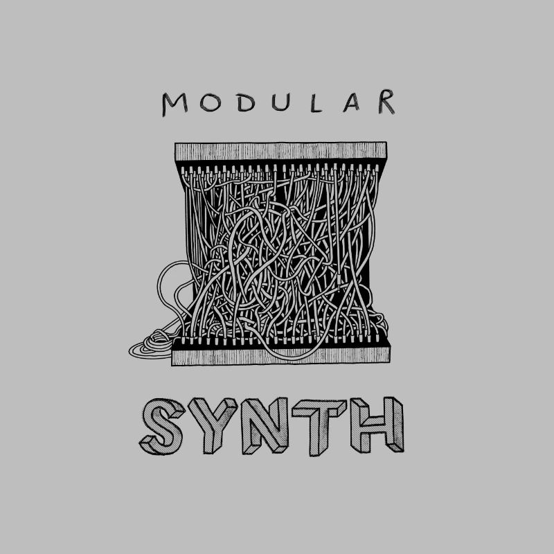 Modular Synth Monochrome