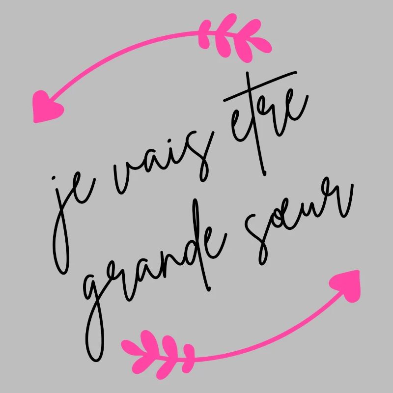 Ich werde eine große Schwester sein