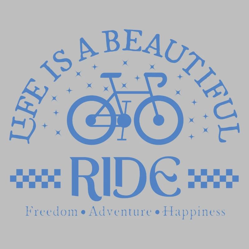 Vintage Bicycle Visual, Cycling Fan Gift