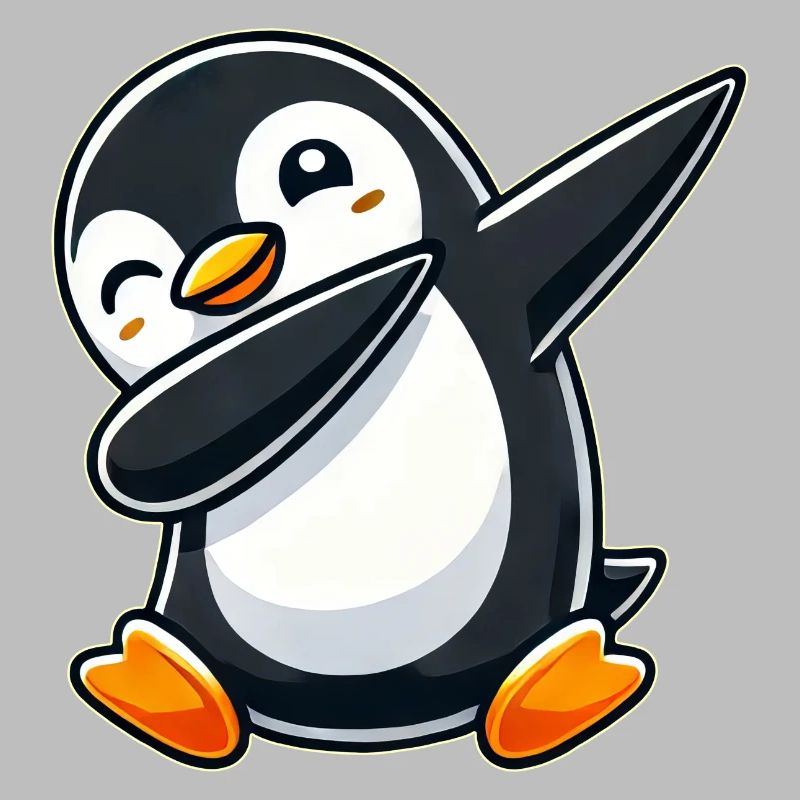 Penguin Dab A Cool Dancing Penguin Dabbing D