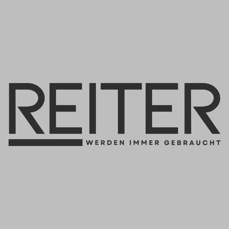Reiter - werden immer gebraucht