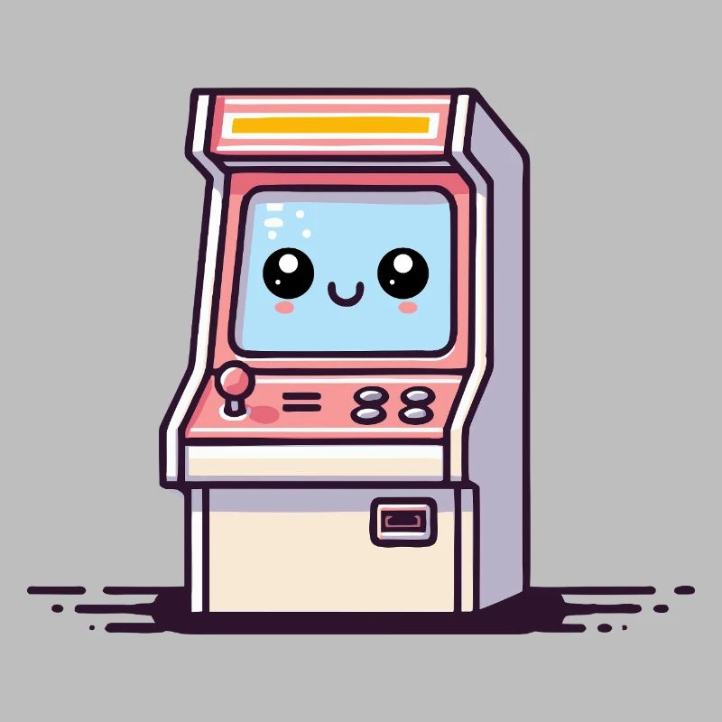 Borne d’arcade heureuse