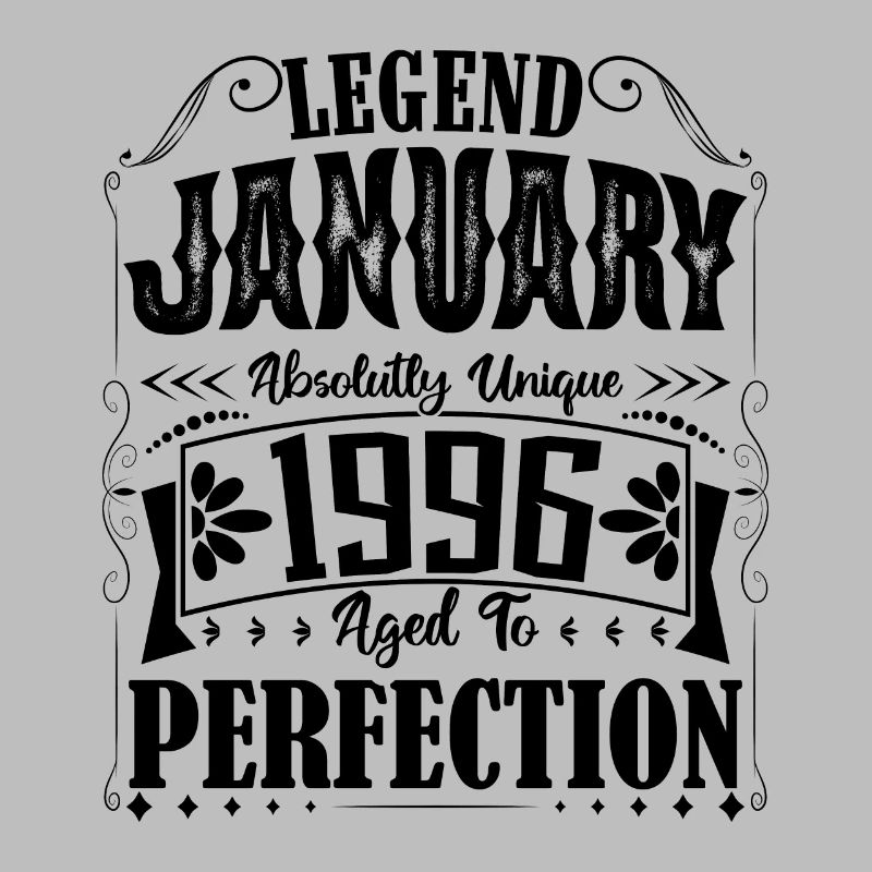 Januar 1996. Januar 1996 Geburtstagsgeschenk.