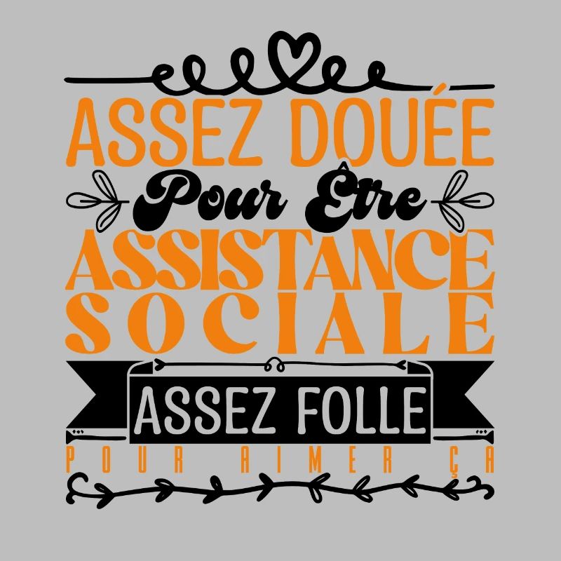 Cadeau Assistante Sociale. Parfaite Assistante.