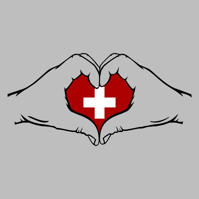 Schweiz Herzform