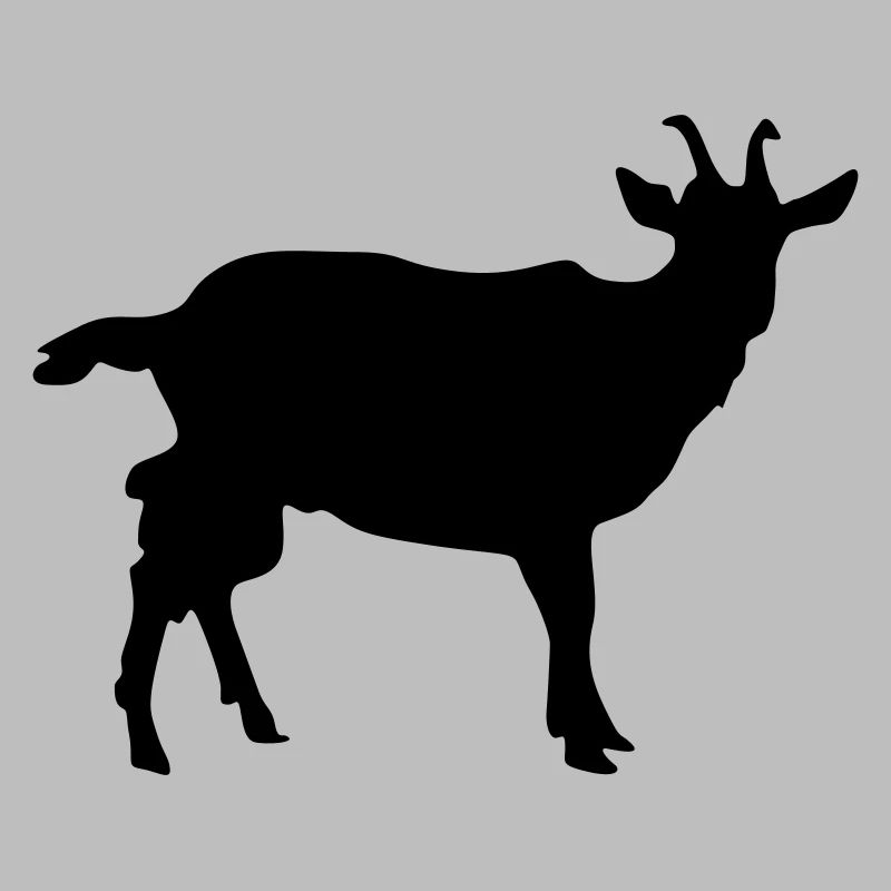 Silhouette de chèvre