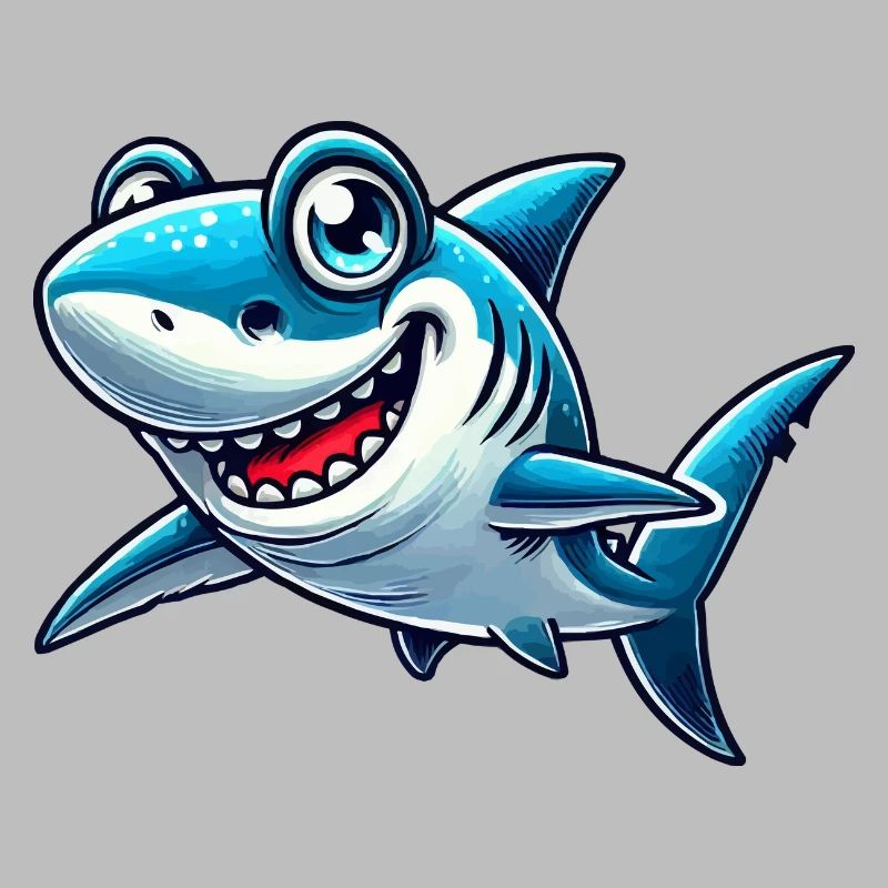 hai shark comic