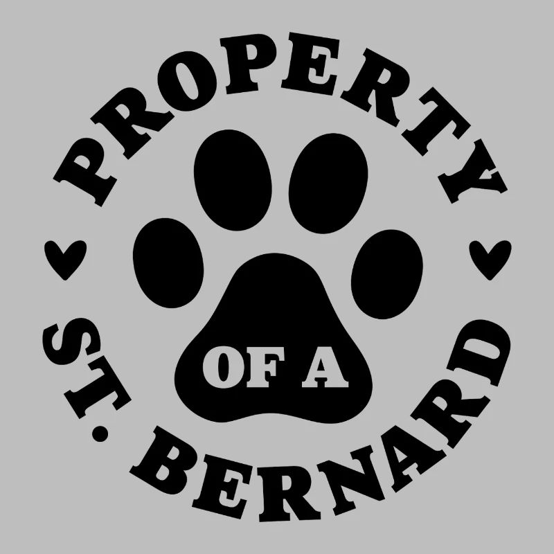 Eigentum eines Bernhardiners
