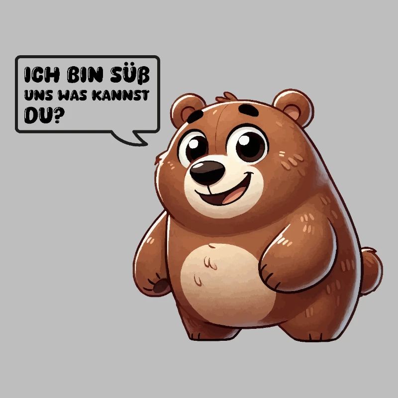 bär comic süß