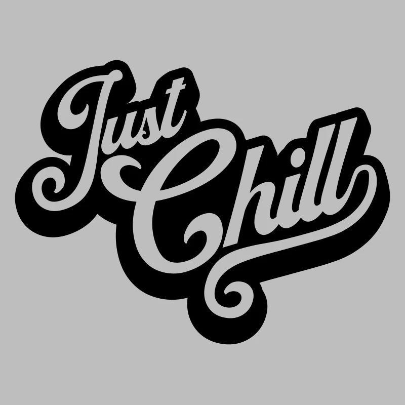 Just Chill Text Logo
