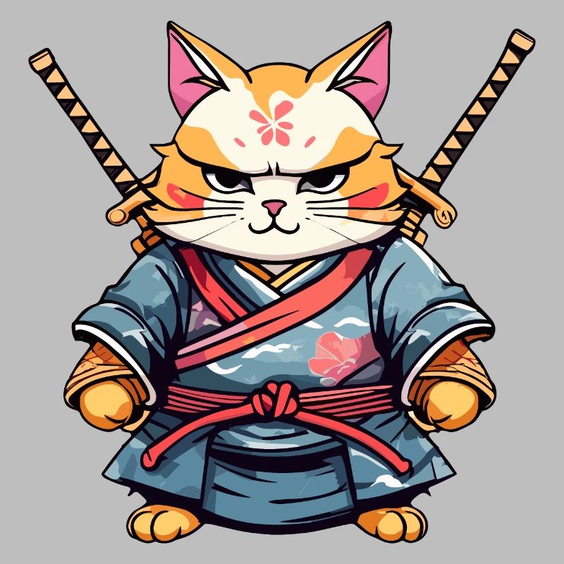 Samurai Cat #28
