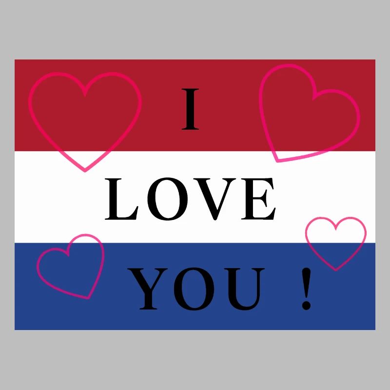 Holland / Netherlands / Pays-Bas Flag / Drapeau