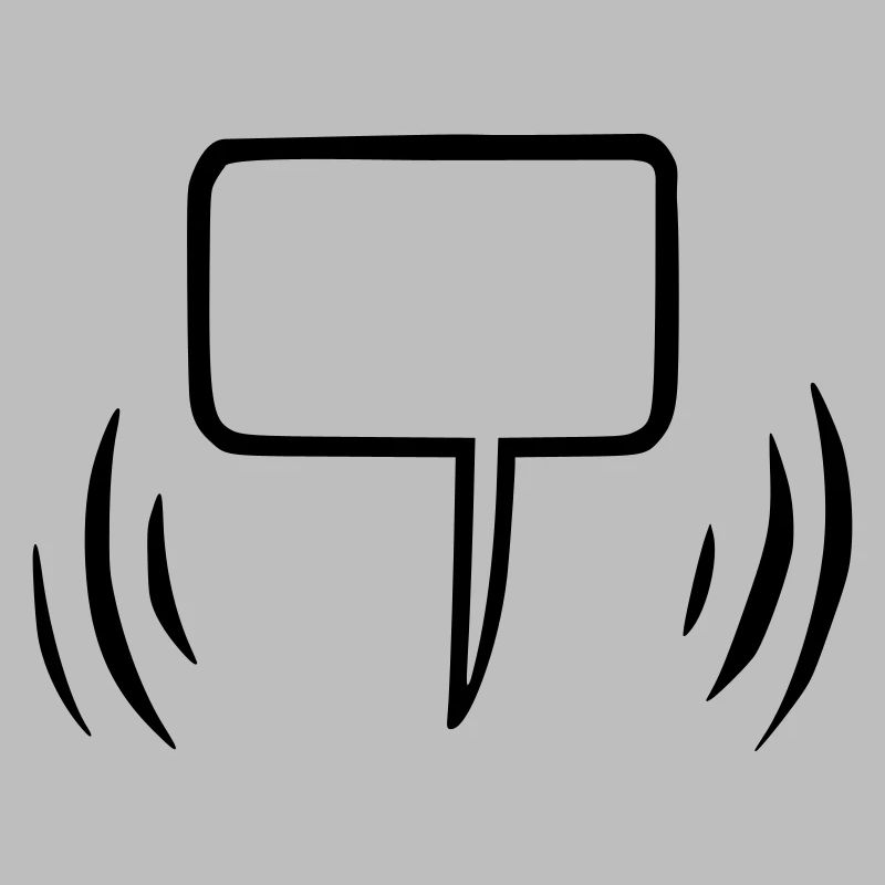 Speech bubble empty
