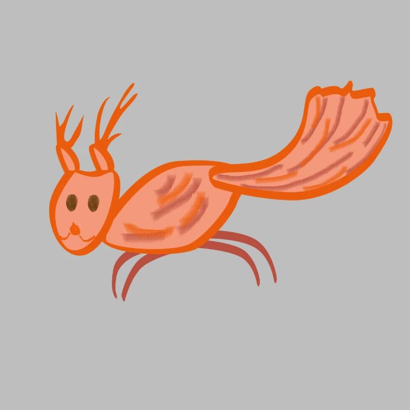 Eichhörnchen Nüsse oder Tee