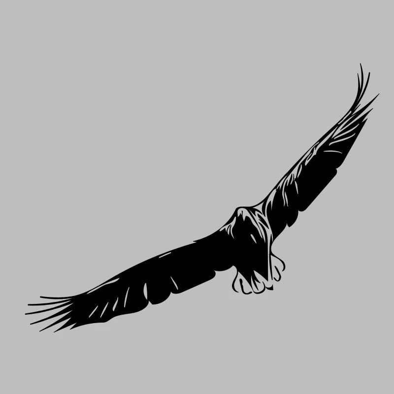 Flying eagle