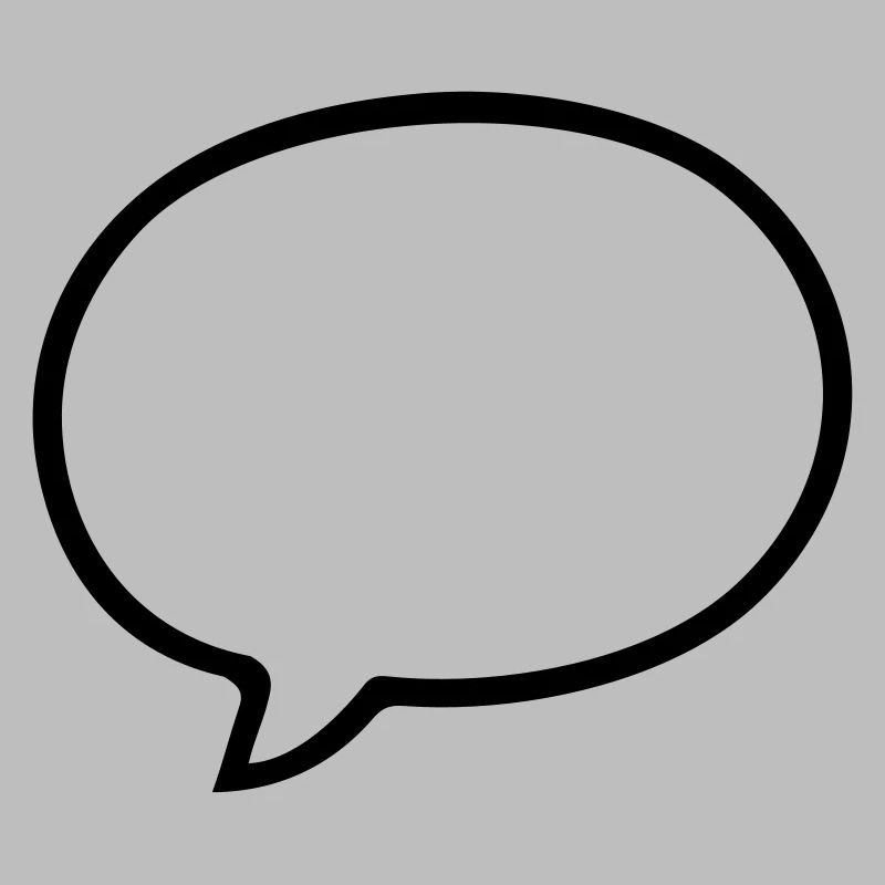 Speech bubble comic design