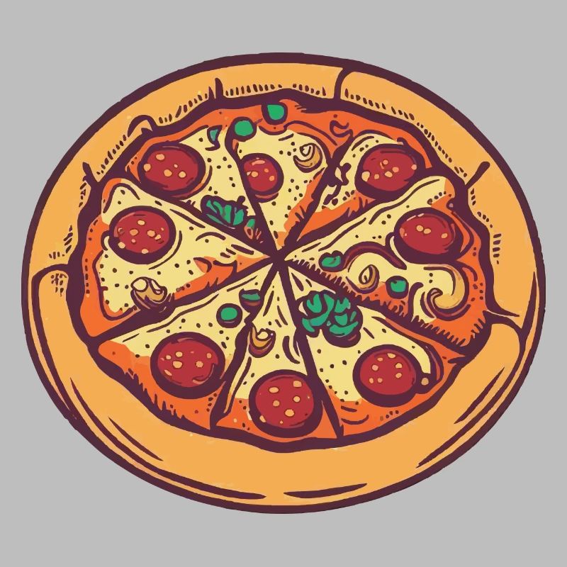 Pizza Pizzabäcker Pizza Essen Geschenkidee