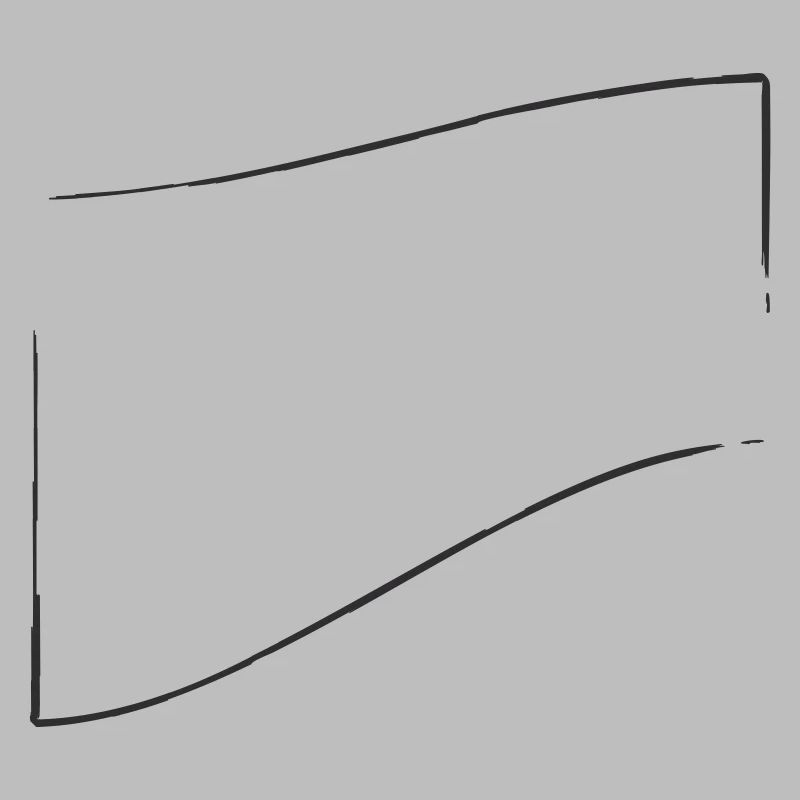 openFrame courbé vers le haut | Graphique vectoriel