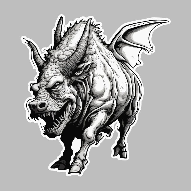 Stier / Bulle / Tier / Hörner / Stierkampf