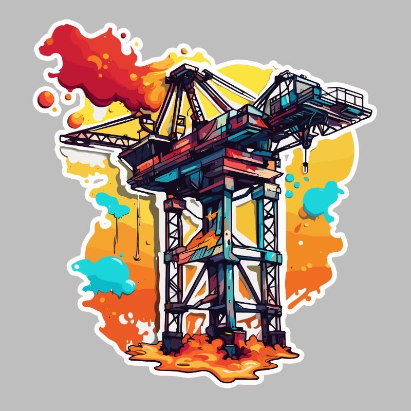 Grue / de chantier / treuil / système de grue