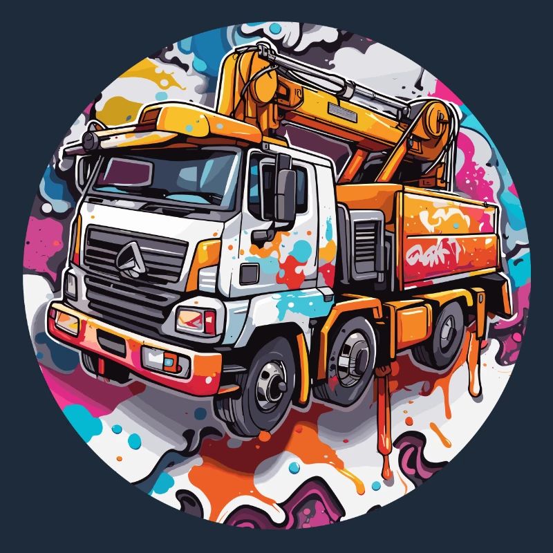 Crane / construction site / winch / crane system