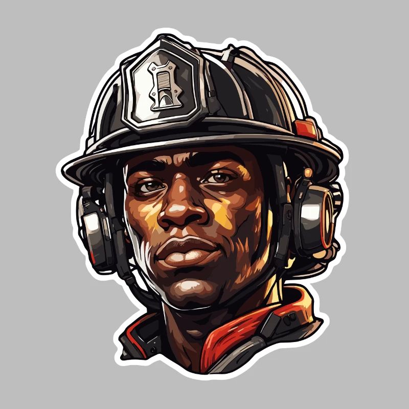 Firefighter / Fire / Fire / Extinguish / Hero