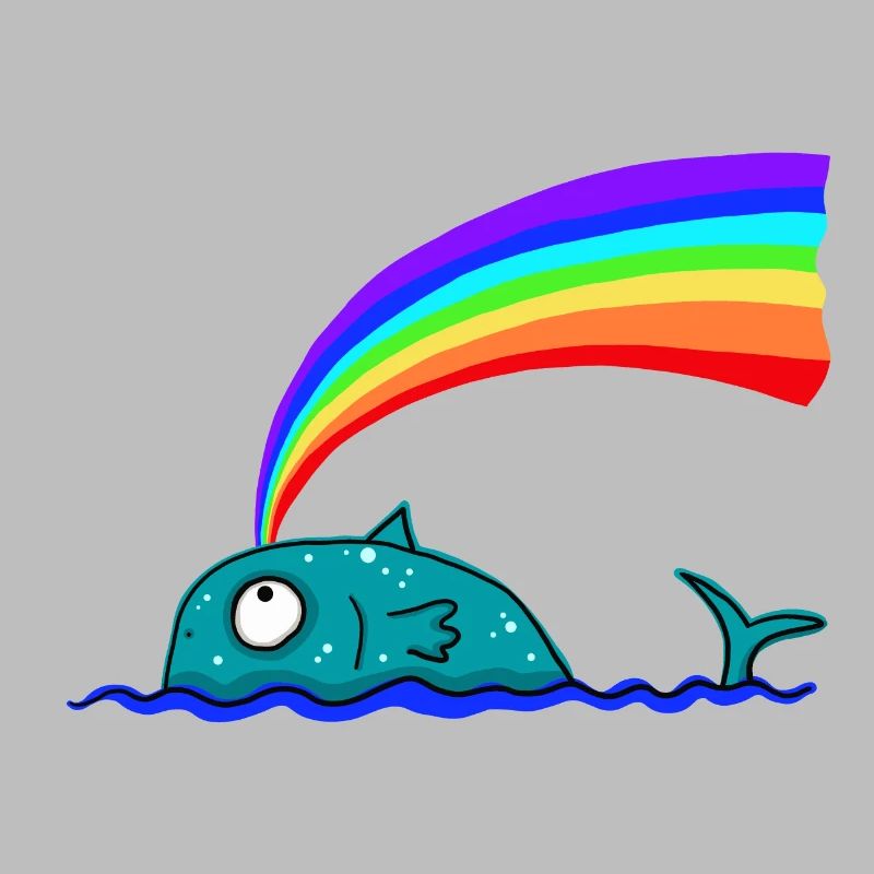 Rainbow Whale
