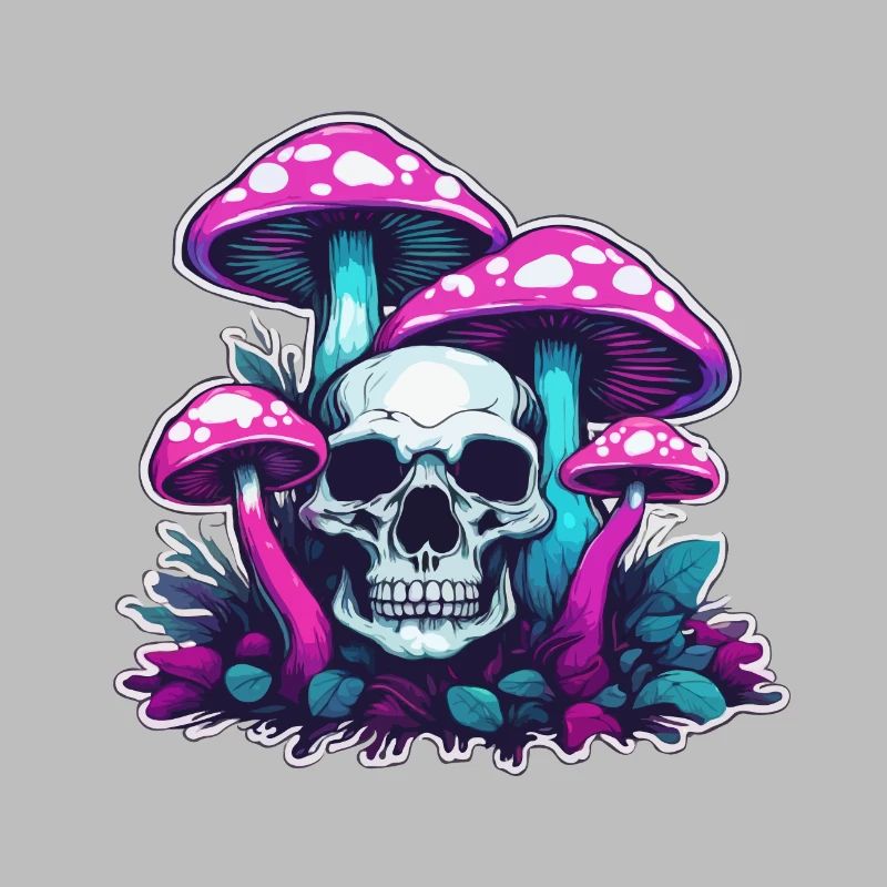 Champignon / Champignon / Prairie / Forêt / Goa / Psy