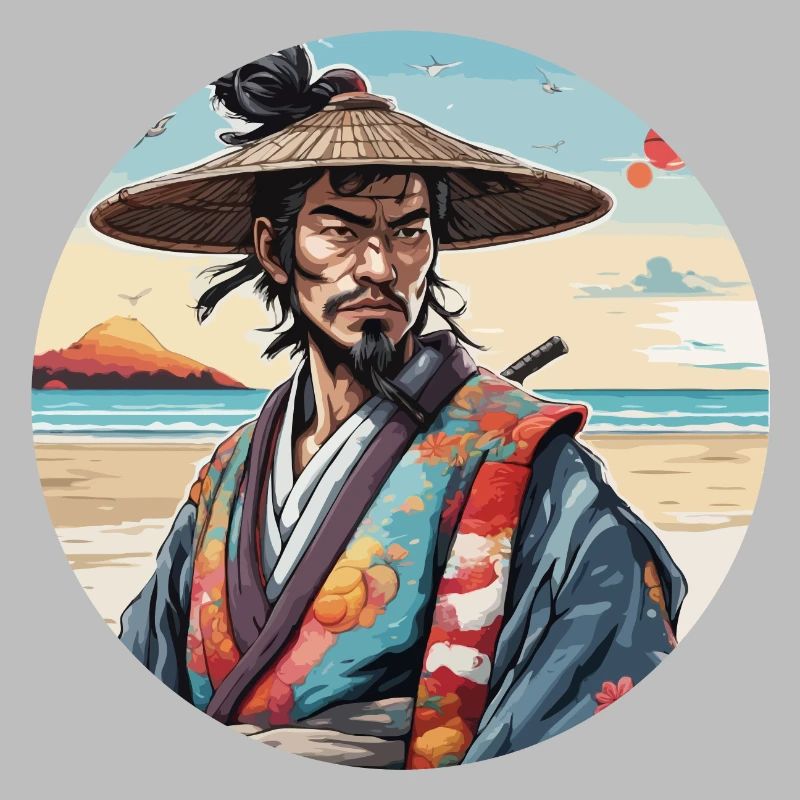 Samurai / Japanisch / Harakiri / Katana / Mann