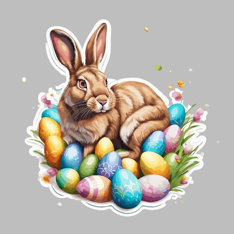 Easter Bunny / Easter / Eggs / Holidays / Easter