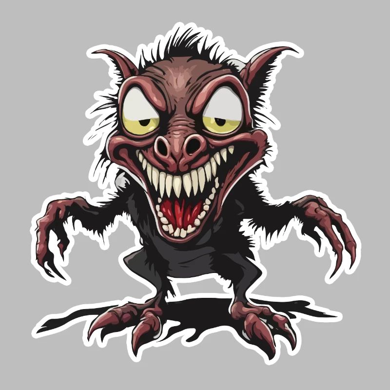 Chupacabra / Sucking Creature / Monster /Spain