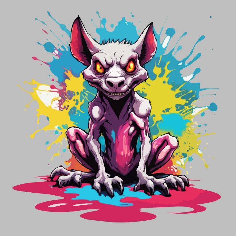 Chupacabra / Sucking Creature / Monster /Spain