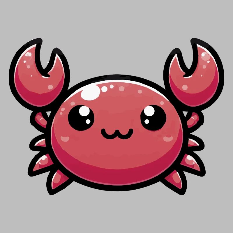 Shelly le mignon crabe chibi kawaii