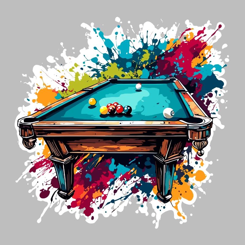 Billard / Boule de billard / 8 boules / billard / Kö