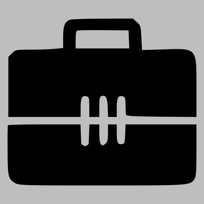 Briefcase Office Icon Minimal Icon Vector